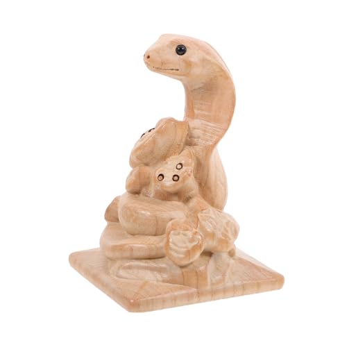 ZUNOXAZ Miniatur Holzschlange Figur Handgeschnitzt Aus Pfirsichholz Süßes Schlangen- Für Tisch Und Büro Jahr Der Schlange Feng Shui ZUNOXAZ Miniatur Holzschlange Figur Handgeschnitzt Aus Pfirsichholz Süßes Schlangen- Für Tisch Und Büro Jahr Der Schlange Feng Shui von ZUNOXAZ