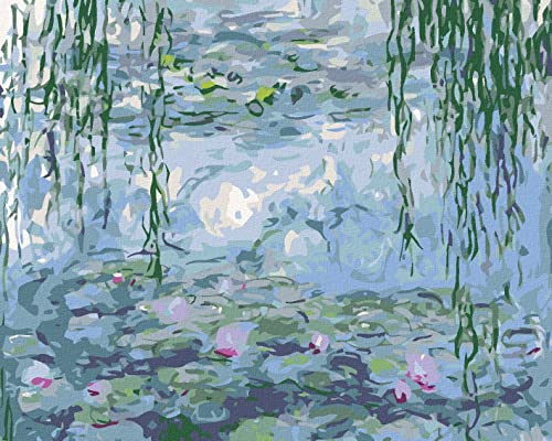 ZUTY 2262212, Malen nach Zahlen-SEEROSEN (C.Monet) 80x100 cm ohne Keilrahmen, not Framed von ZUTY