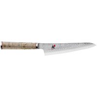 ZWILLING Gemüsemesser MIYABI 5000 MCD silber, braun glatt, Klinge: 14,0 cm von ZWILLING