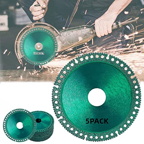 Indestructible Disc for Grinder, Indestructible Disc 2.0 Cutting Disk, Glass Cutting Disc, Indestructible Cutting Disc, Rock Saw for Cutting Rocks (5PACK) von ZXCVB