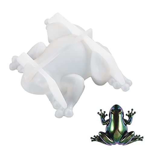 Silikonform für Fondant, niedlich, schöne Schnecken, Frosch-Form, Ornament, Größe, Tier-3D-Thema, Silikon, klein von ZXCVWWE