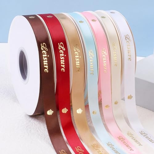 Personalisiertes Band,Band Mit Personalisiertem Text,Personalisierte Bänder,individuell Bedruckte Bänder,geschenk Band,für Hochzeit,Geburtstag,Satinbänder,bänder Zum Basteln,bänder Party (10mm) von ZXH