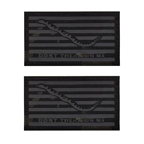 "Seal Team Series" Tactical Patch, Personalisierte amerikanische Flagge, Rufzeichen, Dont Tread On Me, Armee Moral Militär Tactical Fastener Hook Loop Backed Patches von ZXRSJBL