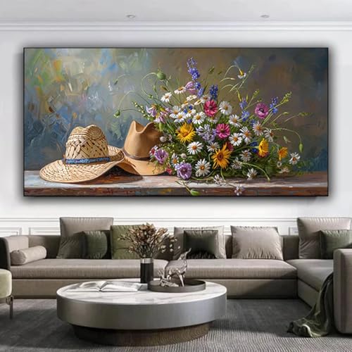 5D Diamond Painting Blume Diamant Painting Bilder Schmetterling, Diamond Painting Erwachsene DIY Full Eckige Diamant Kunst Malerei Set Kreuzstich Basteln Erwachsene, Home Wand Dekor 35x80 cm 1-3 von ZXYETTBD