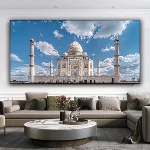 Diamond Painting Erwachsene, DIY Diamond Painting xxl 70x160 cm 5D Diamant Painting Landschaft, Eckige Diamond Painting Set für Erwachsene und Anfänge, Diamond Painting Bilder Gebäude, Home Decor 7-r von ZXYETTBD