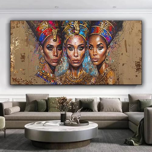 Diamond Painting xxl 100x235 cm ägypten -5D Daiments Painting Erwachsene, DIY Diamant Painting Bilder ägyptische Pharaonen Full Eckige Crystal Art Diamond Painting Kinder für Home Wand Dekoration E-z von ZXYETTBD