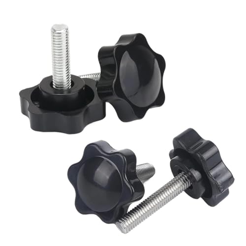 5–10 Stück Sechskant-Sternknopf-Gewindeklemmknopfschrauben M4/M5/M6/M8/M10, handfest anziehende Entriegelungsschrauben, Kopfdurchmesser 25 mm, 32 mm, 38 mm für Werkzeugmaschinen Möbelgriff(5pcs,8mm) 5–10 Stück Sechskant-Sternknopf-Gewindeklemmknopfschrauben M4/M5/M6/M8/M10, handfest anziehende Entriegelungsschrauben, Kopfdurchmesser 25 mm, 32 mm, 38 mm für Werkzeugmaschinen Möbelgriff(5pcs,8mm) von ZYFHYU