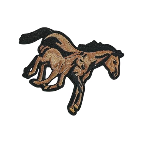 Pferdekopf-Flicken zum Aufbügeln, Tier-Reparaturflicken für Ponys, zum Aufnähen für Kleidung, Jeans, Hüte, Rucksäcke, Nähen, bestickt, Pferdekopf, zum Aufbügeln/Aufnähen Pferdekopf-Flicken zum Aufbügeln, Tier-Reparaturflicken für Ponys, zum Aufnähen für Kleidung, Jeans, Hüte, Rucksäcke, Nähen, bestickt, Pferdekopf, zum Aufbügeln/Aufnähen von ZYHARUKO