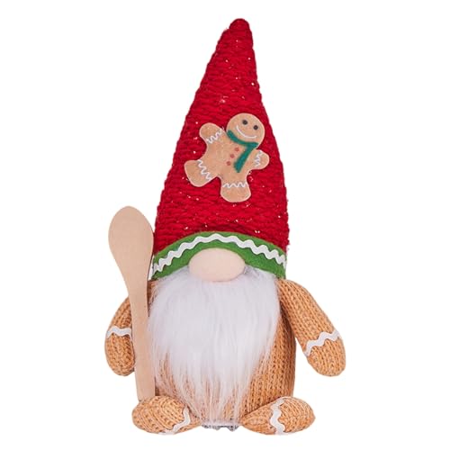 ZYHARUKO Weihnachts-Zwergpuppen mit übergroßer Nase, weniger Puppen, Ornamente, Tisch-Baum-Ornament von ZYHARUKO