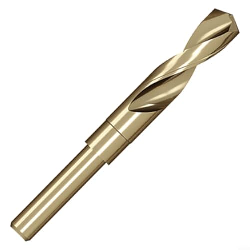 ZYNCUE HSS-Cobalt-Bohrer, 18 mm, reduzierter Schaft, Präzisions-Metallbohrer für schnelle Bohrergebnisse für Metall, Holz, Aluminium von ZYNCUE