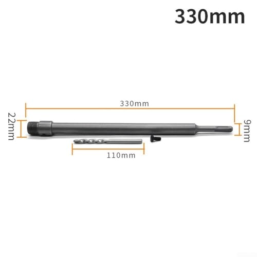 Für SDS-Plus-Schaft-kompatibles Hartmetall-Rundbohrer-Adapterwerkzeug für Bauprojekte (330 mm) von ZYWUOY