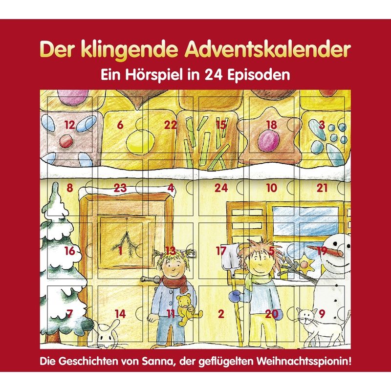 Der Klingende Adventskalender - Adventhörspiel In 24 Episoden (Hörbuch) von ZYX MUSIC