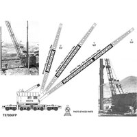 Insert of arrow for Eisenbahndrehkrane Janwarez-3 45t von ZZ Modell