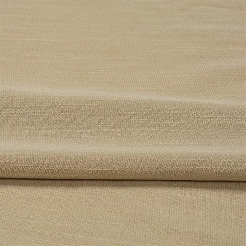 Künstlicher Baumwollstoff, Sommerrock, Mantel, kreative Kleidung, Nähstoffe, Stoff, DIY, Polyester, Khaki, 100 x 150 cm von Zadaos