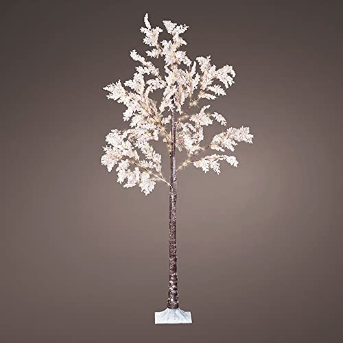 Zarivy Micro LED Baum Weiße Blumen IP44 180cm - Beleuchten Sie Ihre Räume mit Eleganz.Mit LED-Lichtern in zarten weißen Blüten, ideal für drinnen und draußen.Wasserdicht von Zarivy