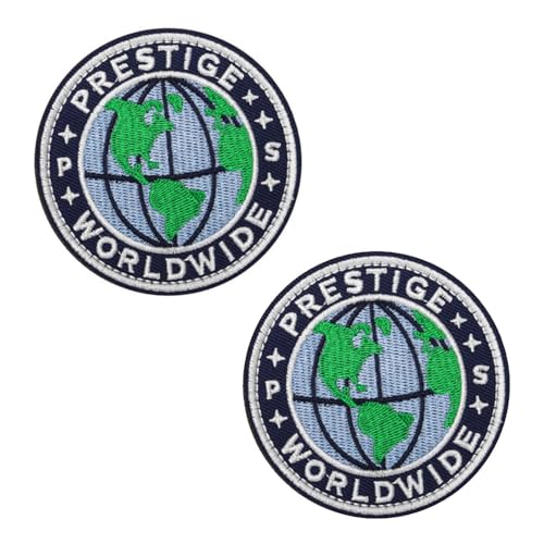 Prestige Worldwide Funny Patch - Global Vision Moral Tactical Cute Meme Hook and Loop Fastener Sew On Patch - Embroidered Emblem for Tactical Clothes Backpack Vest Dog Harness von Zcketo