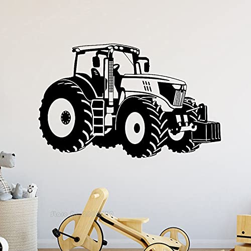 Zdklfm69 Wandtattoos Wandaufkleber Traktor Kinder LKW Dekoration Für Baby Schlafzimmer Kindergarten Selbstklebende Schule Schöne Wandbilder 160x101cm von Zdklfm69