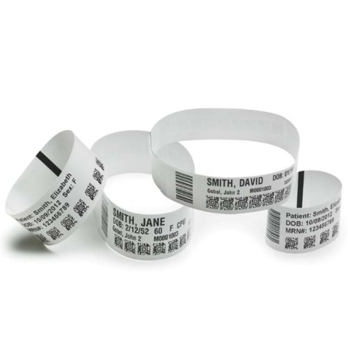 Zebra Z-Band UltraSoft 25 x 279 mm – Etiketten-Drucker (schwarz, weiß, 25 x 279 mm) von Zebra