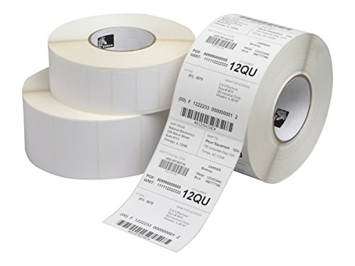 Zebra Z-Select 2000T, 102 x 64 mm, 1100 Labels, C-25 mm, Box Of 4, 475 Labels, Perfo Box Of 12 von Zebra