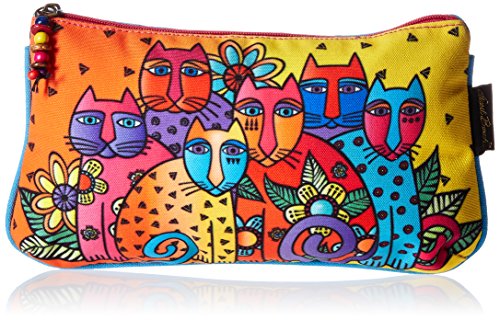 Laurel Burch Cosmetic Bag Set, Feline Clan, 3-Pack von Zeckos