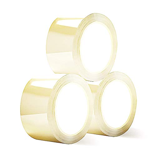 Zedelmaier Transparent Klebeband Paketband PP-Band Extra Stark 50 mm x 66 Meter Transparent(3 Rolle) von Zedelmaier