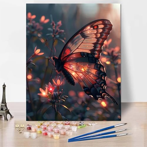 Malen Nach Zahlen Schmetterling Malen Nach Zahlen Erwachsene, Paint by Numbers Tier Paint by Numbers Adult Inklusive 3 Pinsel und Acrylfarbe für Zimmer Deko Wohnzimmer, Geschenke 40 X 50 CM -zp253A6 Malen Nach Zahlen Schmetterling Malen Nach Zahlen Erwachsene, Paint by Numbers Tier Paint by Numbers Adult Inklusive 3 Pinsel und Acrylfarbe für Zimmer Deko Wohnzimmer, Geschenke 40 X 50 CM -zp253A6 von Zeipopge