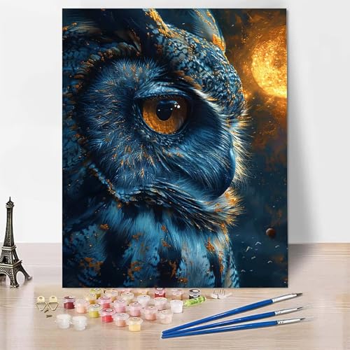 Malen Nach Zahlen Tier Malen Nach Zahlen Erwachsene, Paint by Numbers Eule Paint by Numbers Adult Inklusive 3 Pinsel und Acrylfarbe für Zimmer Deko Wohnzimmer, Geschenke für Frauen 20 X 30 CM -zp253A4 Malen Nach Zahlen Tier Malen Nach Zahlen Erwachsene, Paint by Numbers Eule Paint by Numbers Adult Inklusive 3 Pinsel und Acrylfarbe für Zimmer Deko Wohnzimmer, Geschenke für Frauen 20 X 30 CM -zp253A4 von Zeipopge