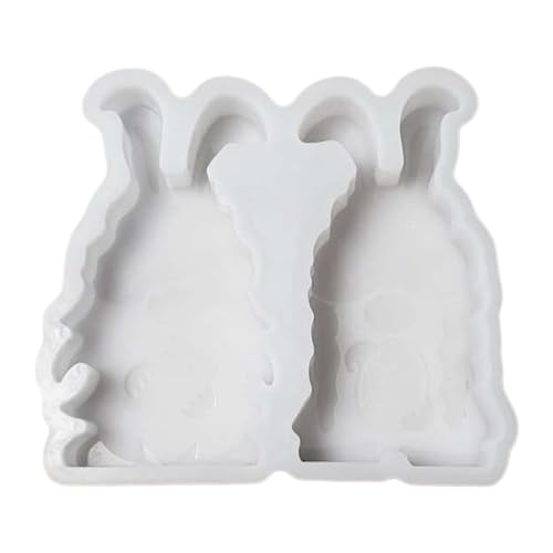 Bunnies Statue Silikonkerzenformen Für Kerzenseife Home Dekoration Tierform Silikonkerzenformen Für Epoxidharz von Zeiwohndc