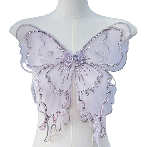 Elegante Perlen Schmetterling Applique Auf Flecken Für Kleider Kostümzubehör Ideal Für Hochzeiten Und Themenereignisse von Zeiwohndc