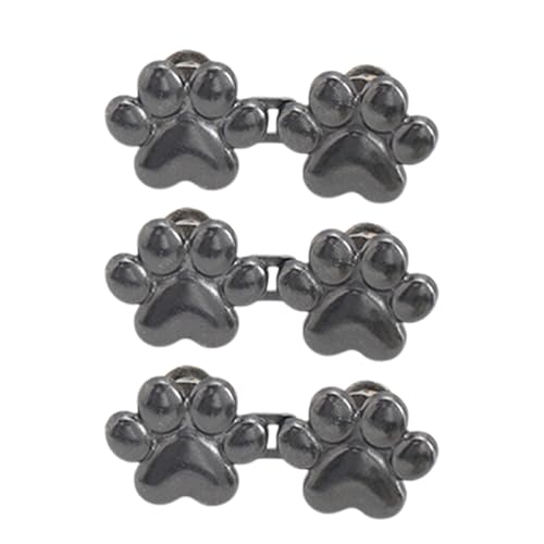 Paws Shape Fastening Buckle Metal Buttons Jeans Tighten Waist Buckle Disassembly Pin Buttons for Clothing von Zeiwohndc