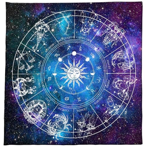 Zeiwohndc Biber Tarot Tischdecke Metaphysische Brettspielmatte Pendel Wahrsagen Altar Tischdecke Brettspiel Karten Pad Tarot Karten Tischdecke Zum Kartenlesen Altar Tischdecke von Zeiwohndc