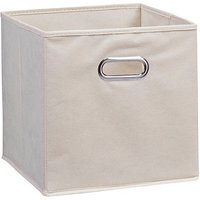 Zeller Aufbewahrungsbox 30,0 l beige 32,0 x 32,0 x 32,0 cm von Zeller