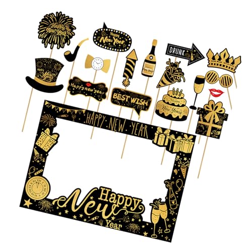 2025 Neujahr Themed Photo Property Accessory Set To Add Fun And Creativity To Party Photos Suitable For Various Ages von Zemusinet