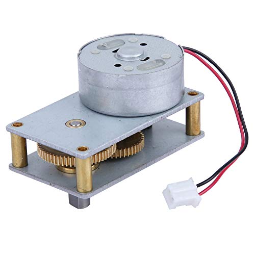 ZenithAur 3 – 12 V DC Reversibler Motor, Hochgetriebemotor mit Getriebedesign aus Eisen und Kunststoff von ZenithAur