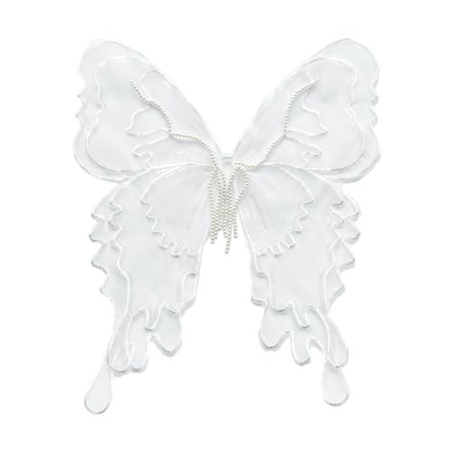 Organza Butterfly Applique Nähen Auf Patches Für Party Und Hochzeits Outfit Kulturereignis Kostüm Dekore von Zenlir