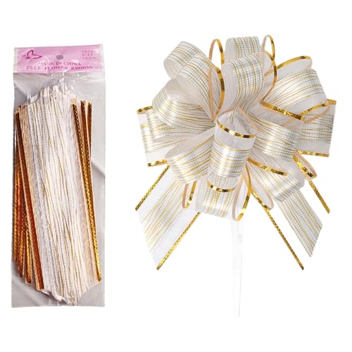 Zenlir 20 Seiten Große Pull Bows Geschenkverpackung Bögen Hochzeit Geschenkband Bögen Weihnachten Dekoration Bögen von Zenlir