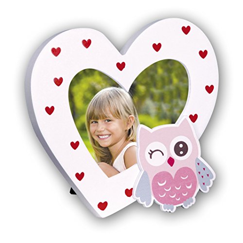 ZEP hp0244 Heart Bilderrahmen Kinder Holz violett von Zep