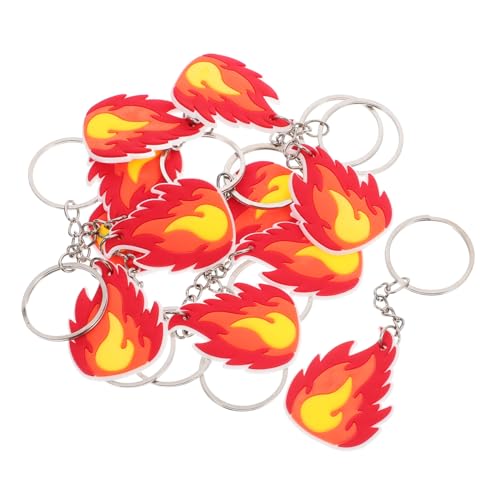 Zerodeko 10 Stücke Feuerwehrmann Party Favors Keychain Feuerwehr Thema Decor Unterstützung Charme Feuerwehrauto Party Zubehör von Zerodeko