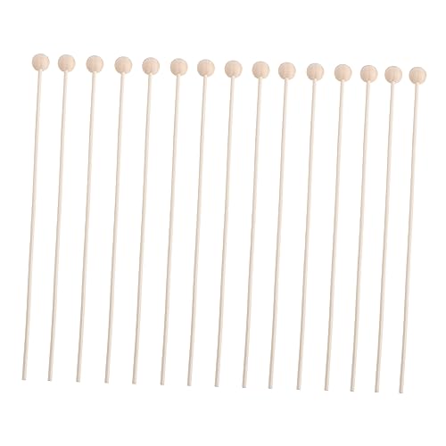 Zerodeko 15St Aromatherapie-Rattan mit Holzperlen Diffusorblüten mit Seil duftende Wäsche Home Decor wohnungseinrichtung ätherische öle Stick mit ätherischen Ölen Duftstift von Zerodeko