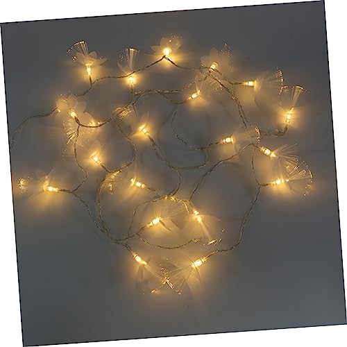 Zerodeko 1Stk Laternenpfahl weihnachtsdeko beleuchtet innen weinachtsdeko raumdeko Fenster Lichtschlauch dekorative Lichterkette Schlafzimmer Atmosphäre Licht dekoratives Licht Plastik Weiß von Zerodeko