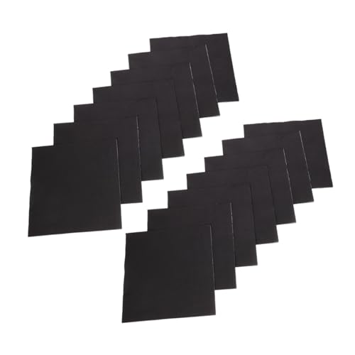 Zerodeko 60 Stück Schwarze Servietten, Schwarze Papierservietten, Einweg-servietten, Schwarz, Weich, Saugfähig, Für Küchenpartys, Hochzeiten, Veranstaltungen von Zerodeko