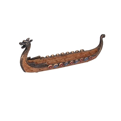 Zerodeko Drachenboot lustiges Deko Drachenboot bastelsachen Heimdesktop-Drache Desktop-Drachenboot Tisch Drachenboot Haushalt schmücken Ornamente Räucherbrett Rosa von Zerodeko