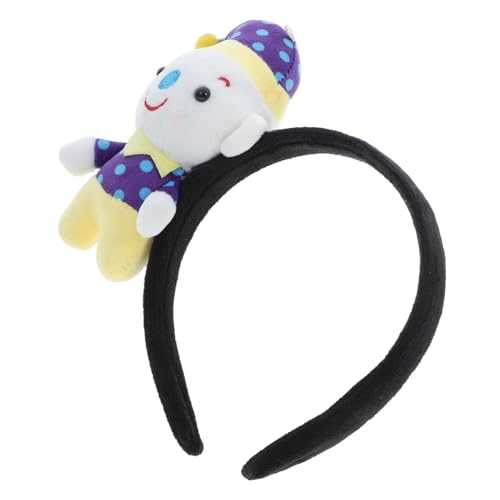 Zerodeko Halloween Clown Haarband Set Clown Lustige Party Kopfbedeckung Mit Clown Elementen Für Halloween Halloween Stirnband Set Party von Zerodeko