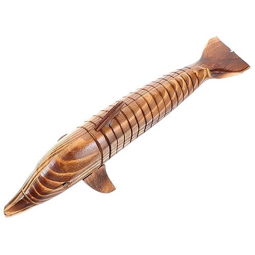 Zerodeko Karbonisiertes Delfinspielzeug Aus Holz Holzspielzeug Spielzeuge Kleine Delfindekoration Delfinstatue Aus Holz Desktop-Delfin-Figur Delfinfigur Aus Holz Tier Jahrgang Kind Hölzern von Zerodeko