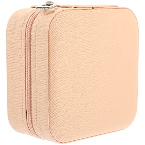 Zerodeko Kasten Für Schmuck Schmuck-organizer Organizer Zur Aufbewahrung Von Halsketten Große Schmuckschatullen Organizer-boxen Kleine Schmuckkästchen Leder Rosa von Zerodeko