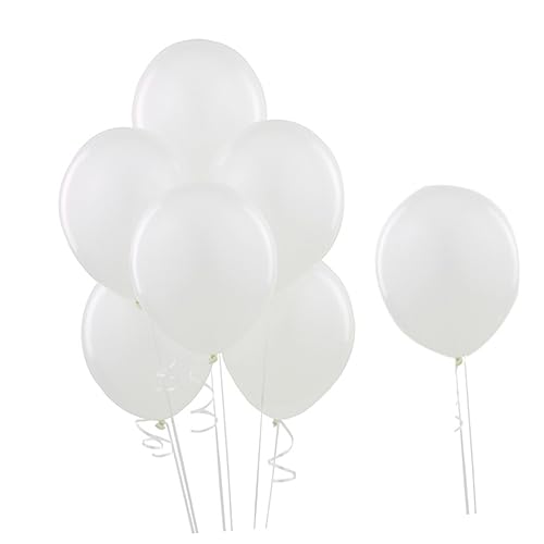 Zerodeko Latex Perlglanzballons Schwarz Und Weiß Für Hochzeiten Feiern Und Dekorationen Hochwertige Glanzballons Für Kreative Arrangements von Zerodeko