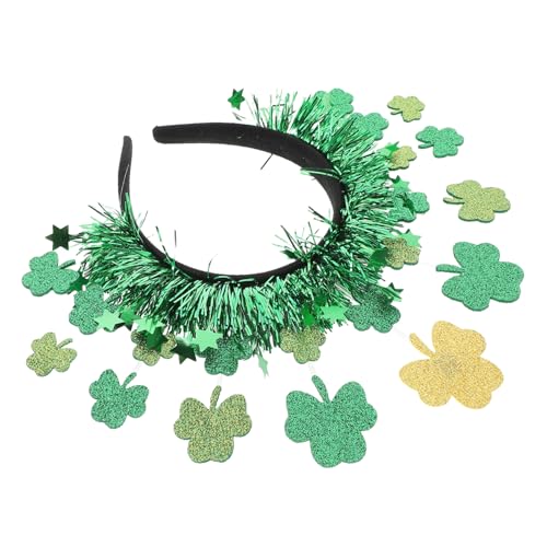 Zerodeko Stirnband Stirnbänder Für Mädchen Damenblusen Damenblusen St Pattys Hemden Damen St Pattys Day Hemden Flash Kostüm Für St Patricks Stirnband St Patricks Day von Zerodeko