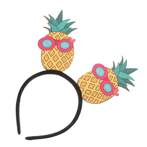 Zerodeko Stirnband aus Kokosnussbaum Hawaii-Party-Stirnband hawaiianische stirnbänder hawaii haarschmuck hawaii kopfschmuck Cosplay Haarband hawaiianische Partydekorationen Plastik von Zerodeko