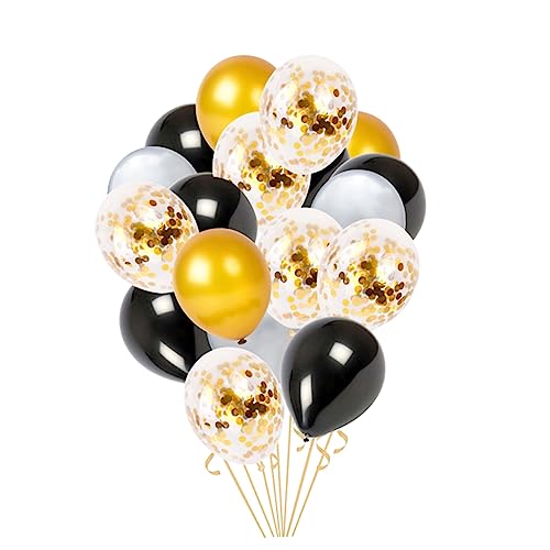 Zerodeko Teiliges Partyballon Mit Konfetti Transparente Luftballons Für Hochzeiten Und Geburtstagsfeiern Perlmuttgoldene Perlmutt Silberne von Zerodeko