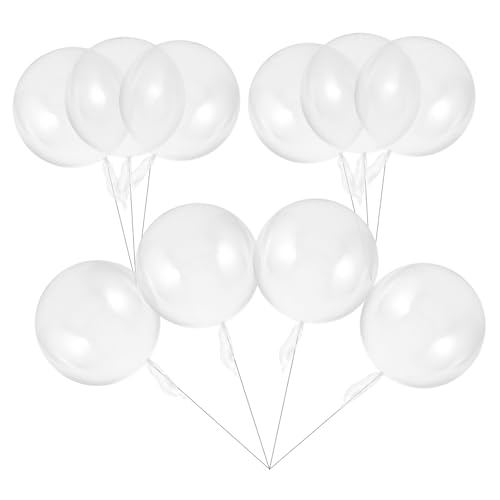 Zerodeko Transparente Bobo Luftballons Klare Ballons Für Verlobungsfeiern Plastikblasen Für Geburtstagsdekorationen Party Bobo Luftballons Klare Luftblasen Ballons von Zerodeko